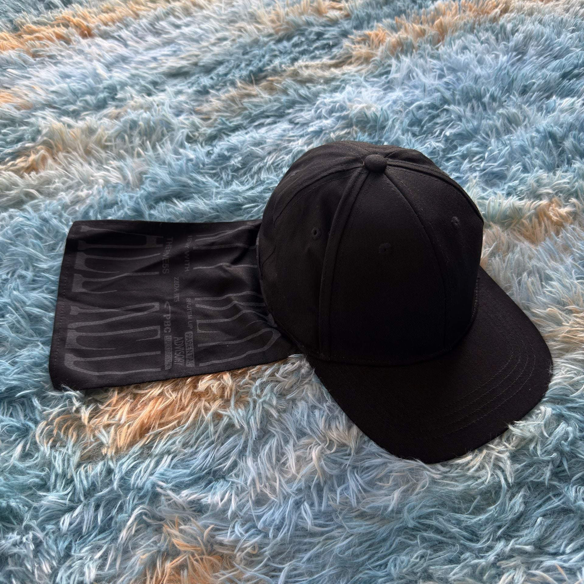 Playboicarti Black Caphat with Neck flag 2