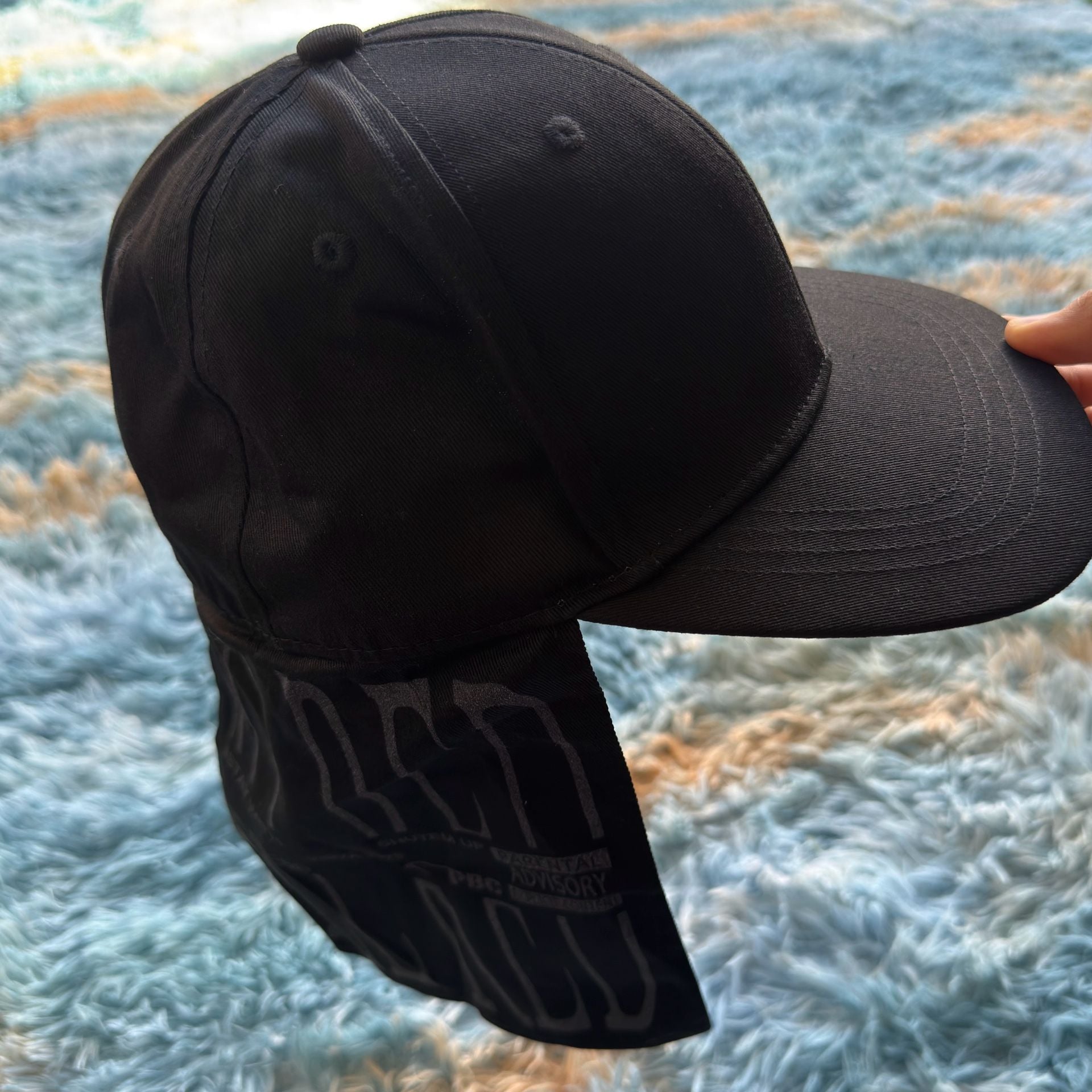 Playboicarti Black Caphat with Neck flag 5