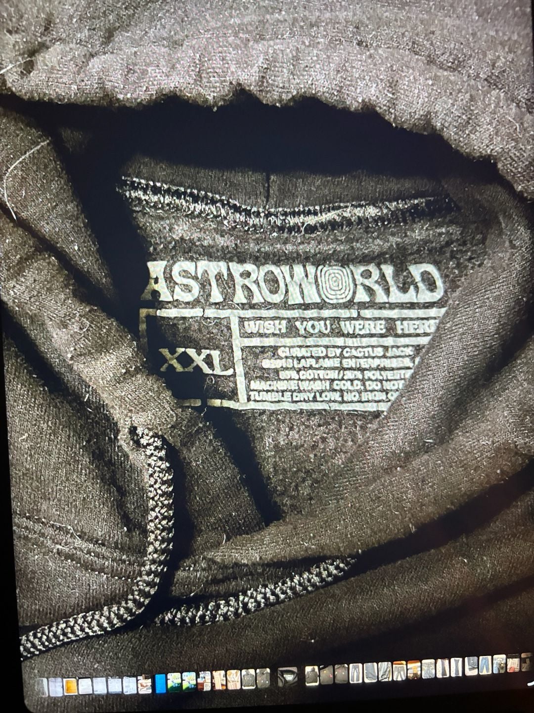 Travis Scott Astroworld Wish You Were Here Scattered Hoodie 5