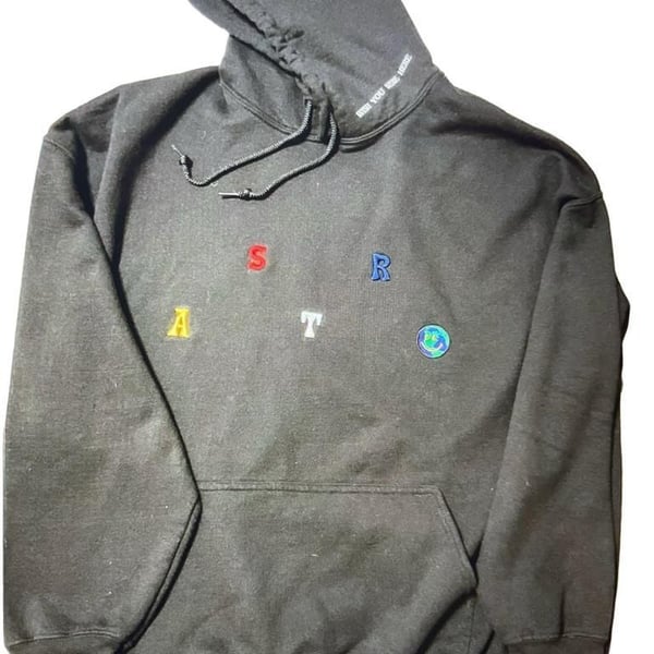 Travis Scott Astroworld Wish You Were Here Scattered Hoodie