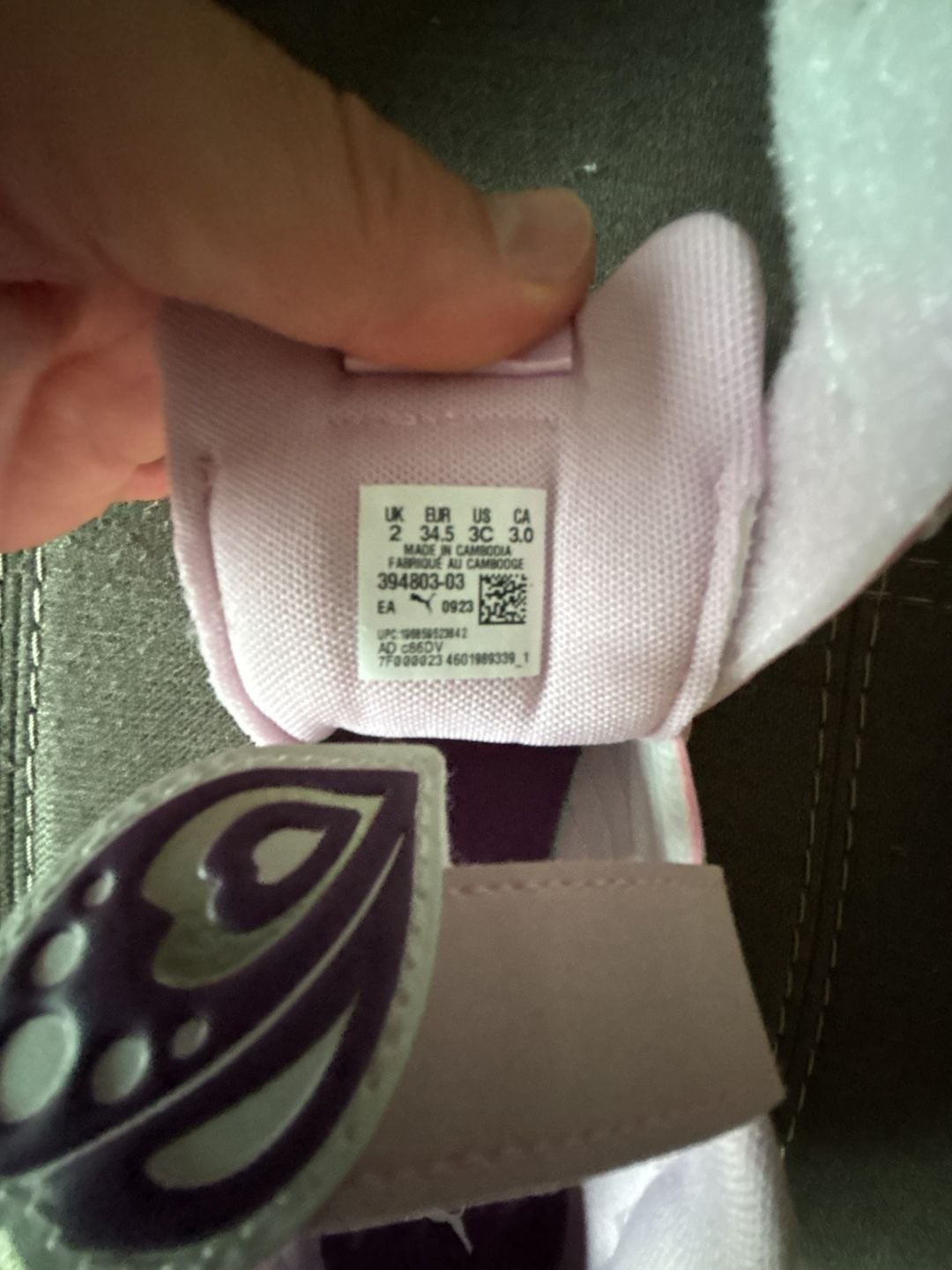 PUMA Smash 3.0 Butterfly Toddlers' Sneakers 9