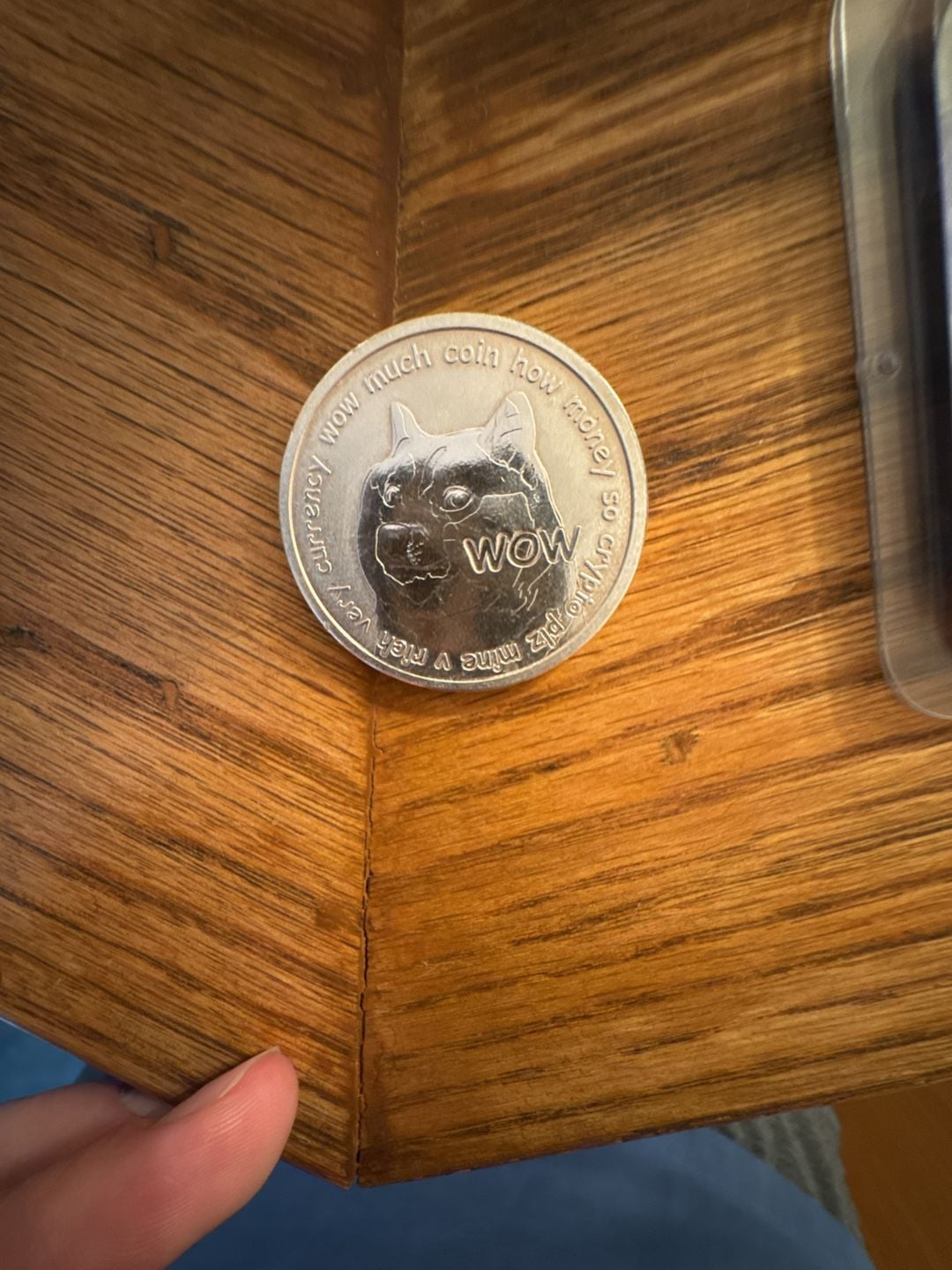 Dogecoin 1 Troy Ounce .999 Silver Round Commemorative Coin 1