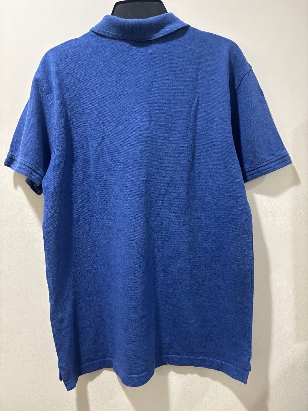 Levi’s Men’s Blue Short Sleeve Piqué Polo Shirt Red Tab Logo Size Medium 3
