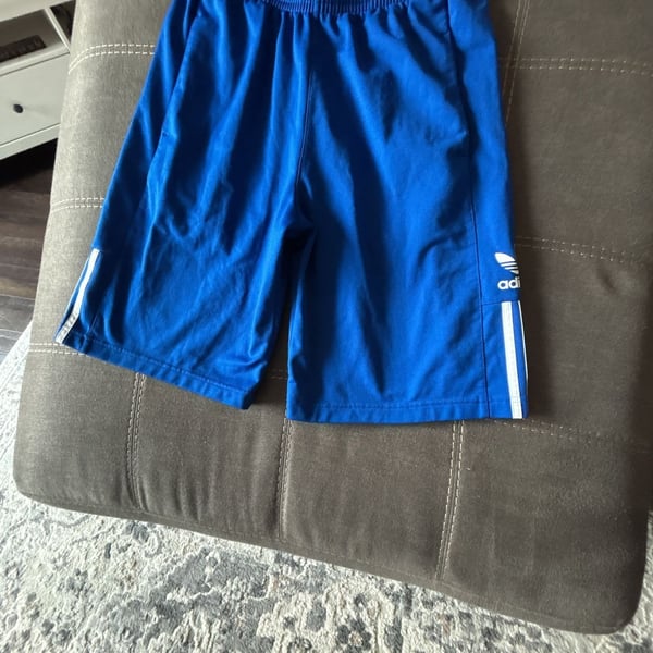 adidas 3-Stripes Woven Shorts - Blue