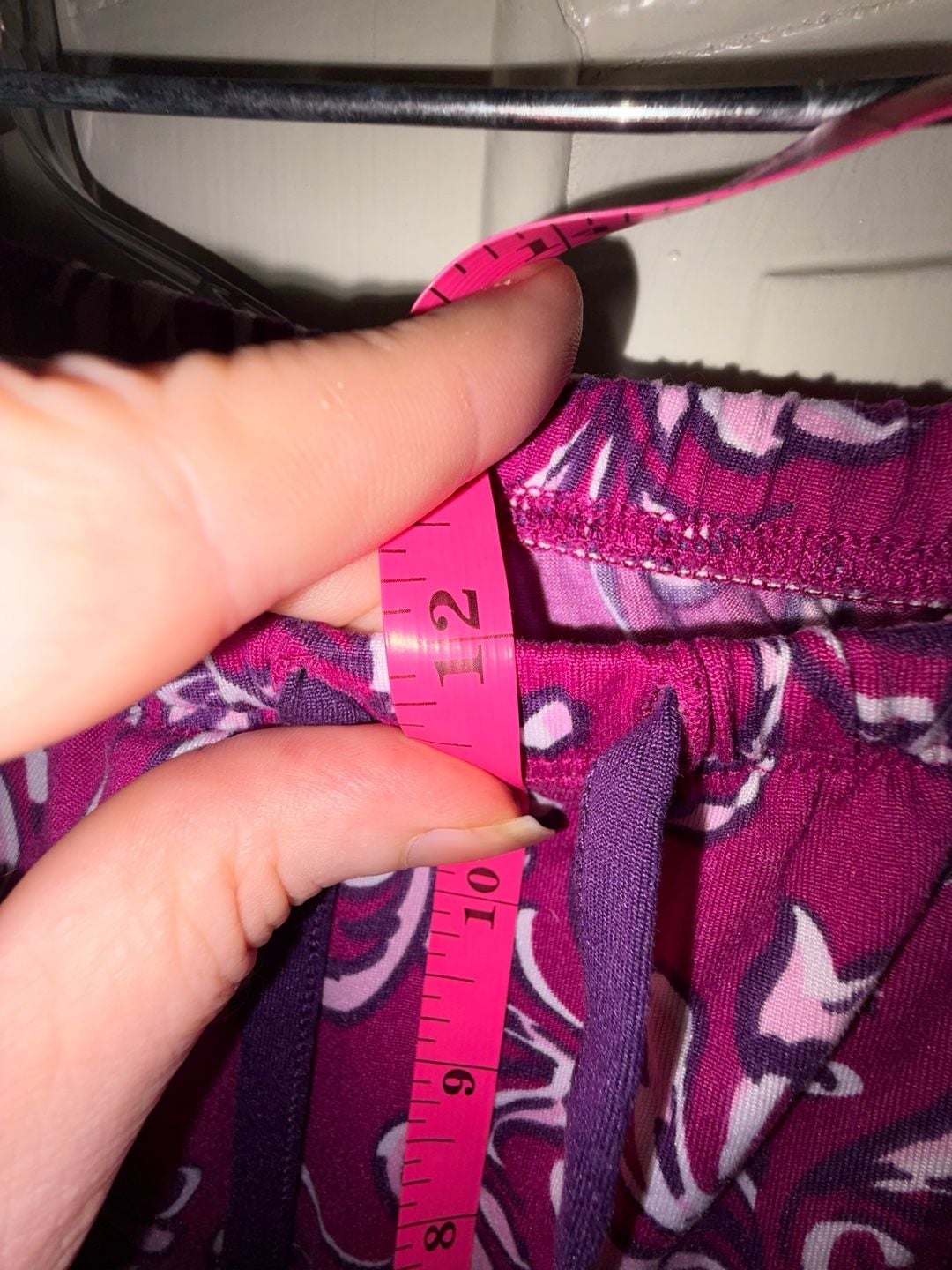 Carole Hochman French Scrolls Sueded Jersey 2-Piece Pajama Set 7