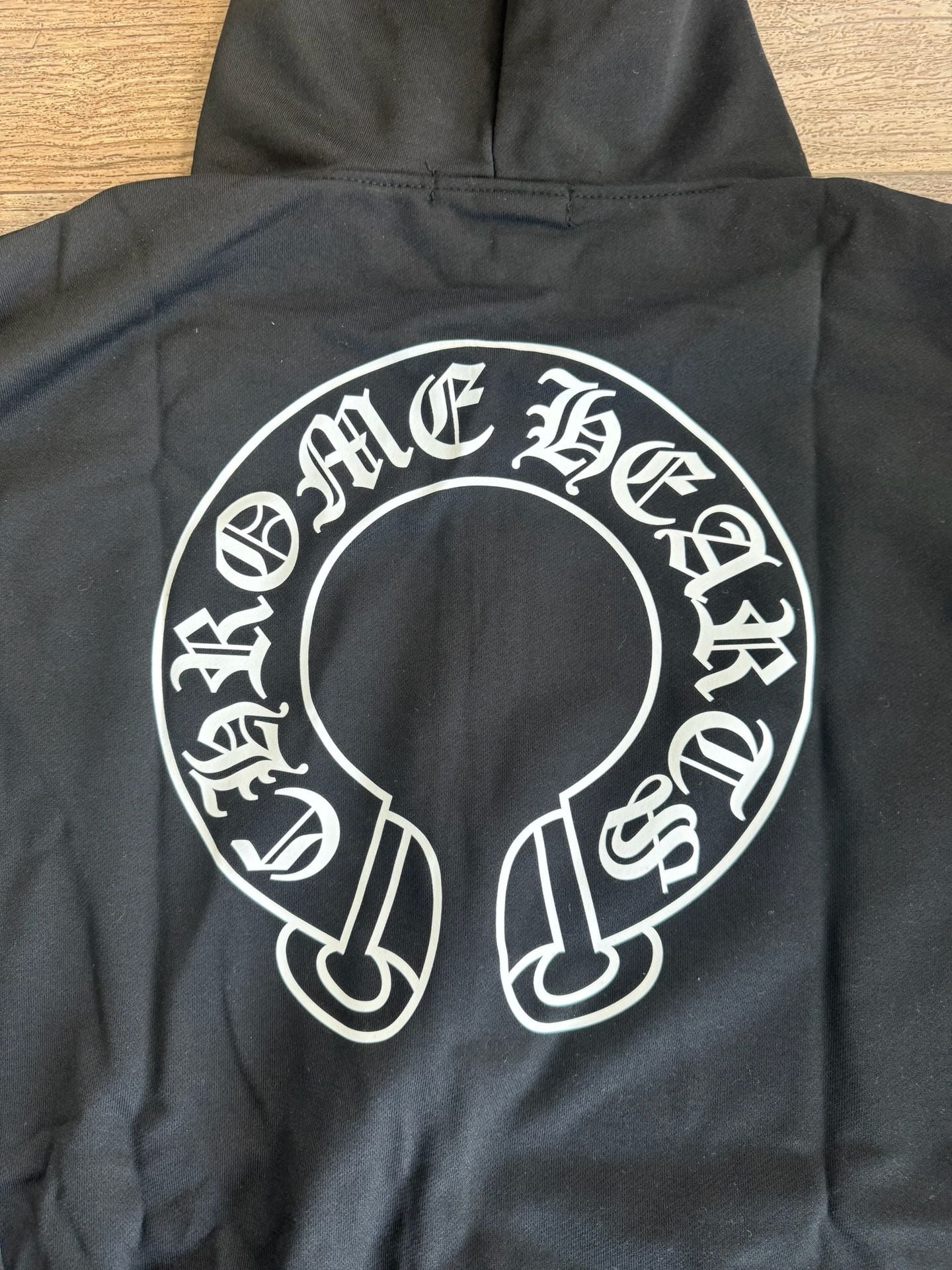 Chrome Hearts x Comme des Garcons Black Zip-Up Hoodie 9