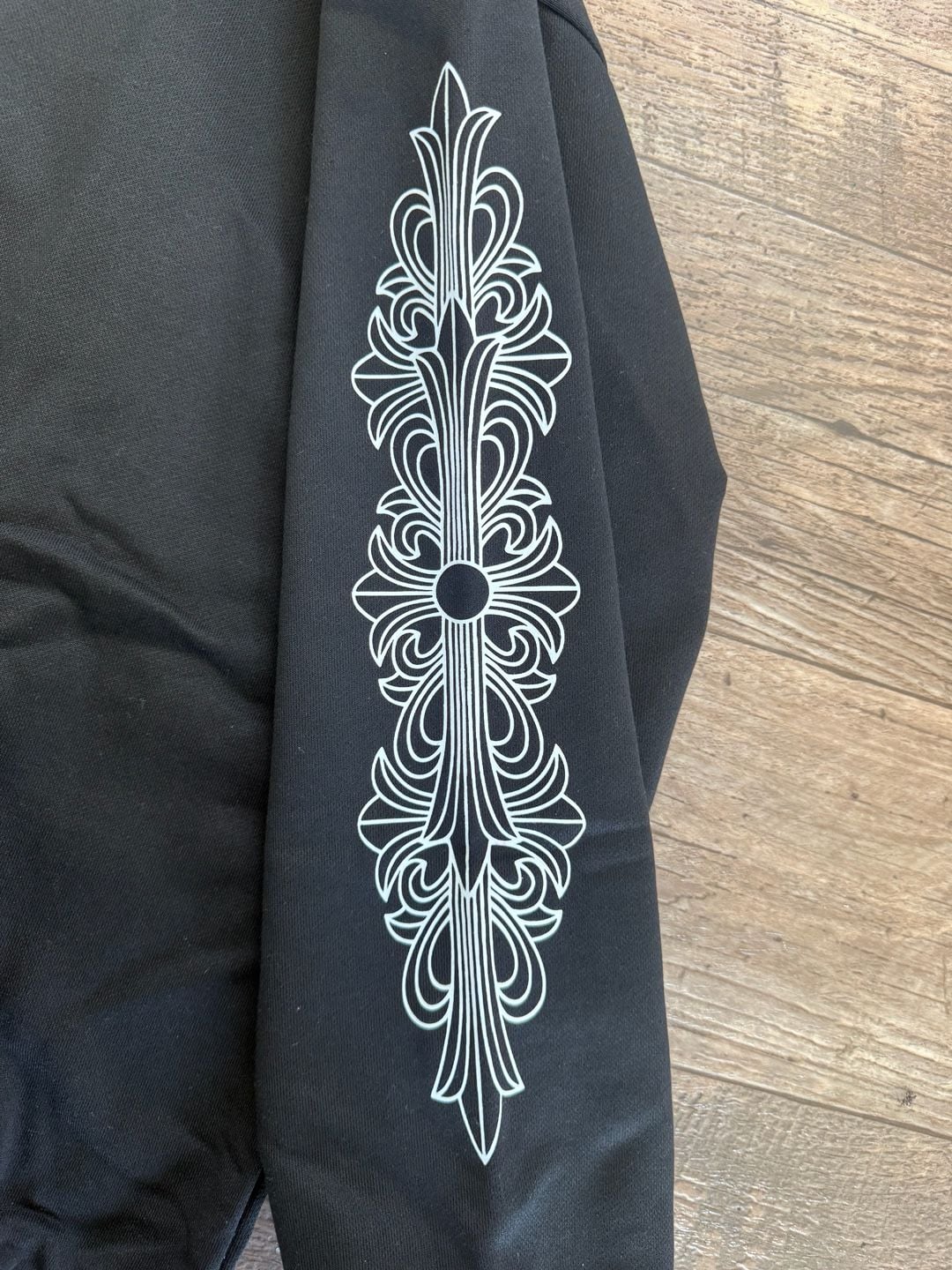 Chrome Hearts x Comme des Garcons Black Zip-Up Hoodie 10
