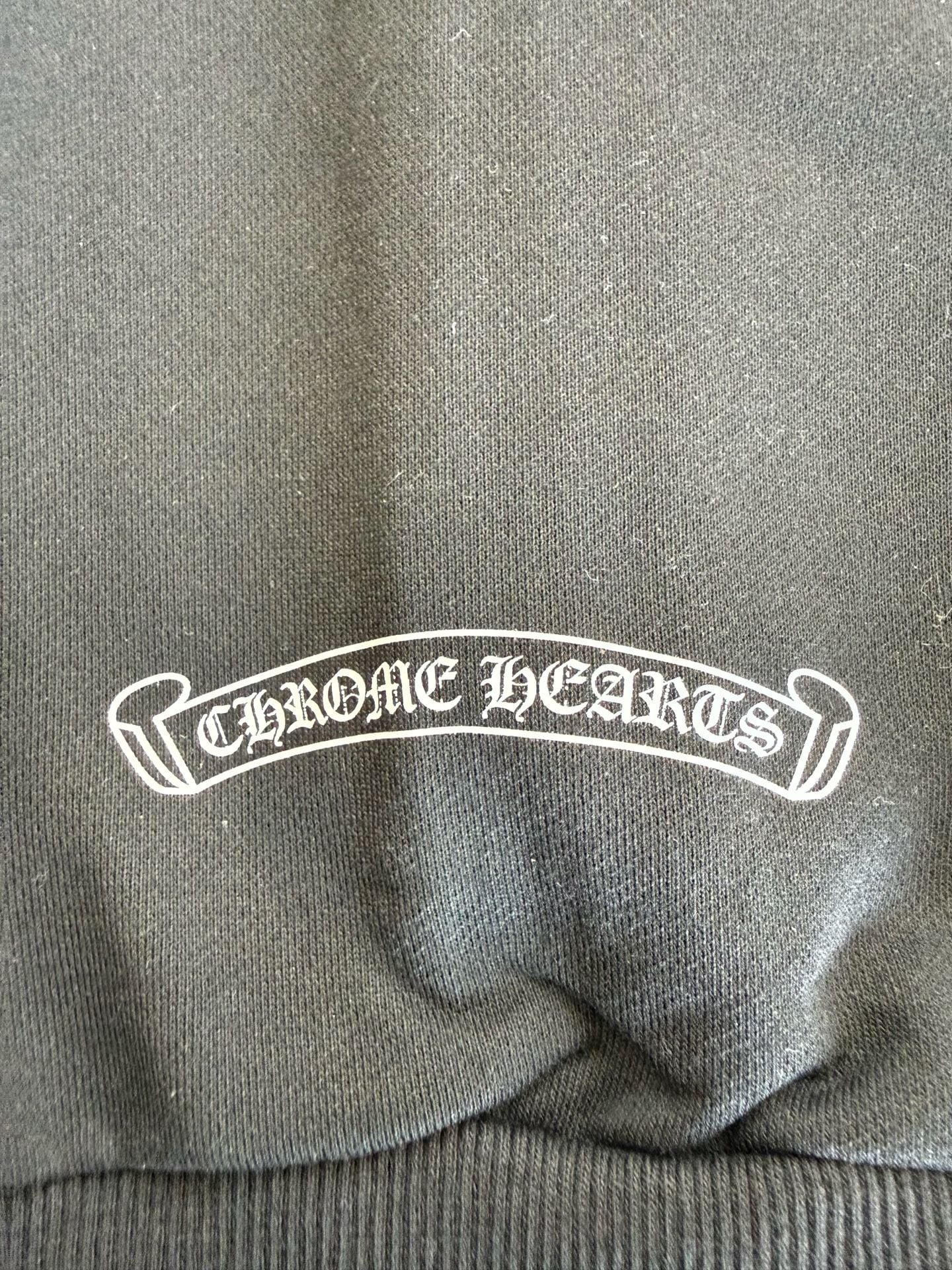 Chrome Hearts x Comme des Garcons Black Zip-Up Hoodie 12