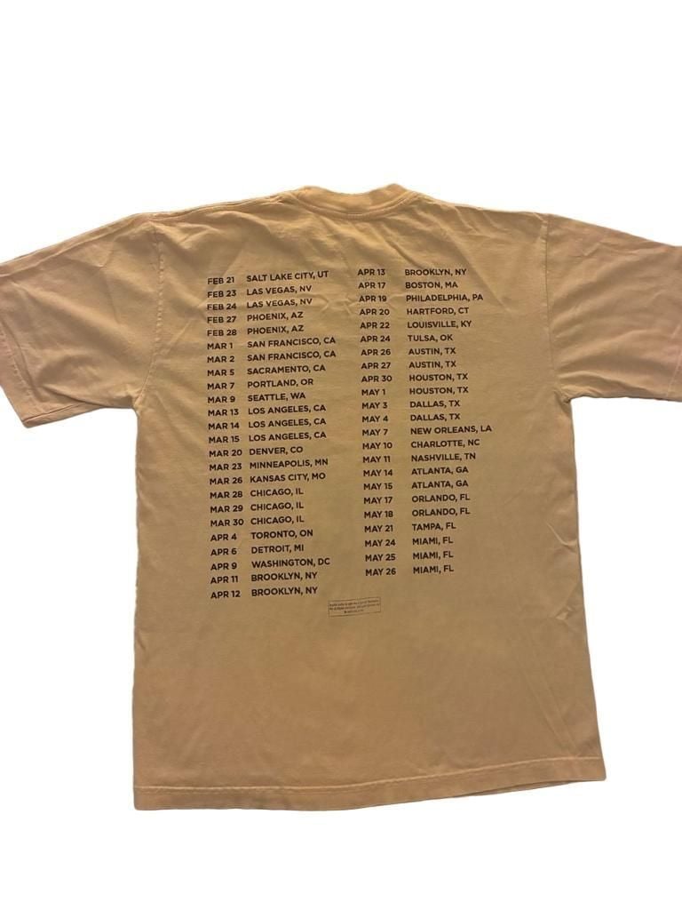 Bad Bunny Most Wanted Tour Monaco Race Car Cream T-Shirt 3