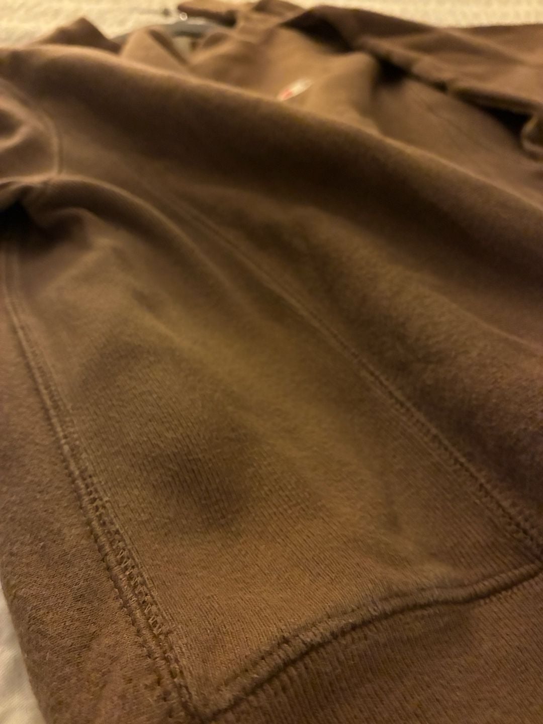 Champion Reverse Weave Brown Crewneck Sweatshirt Small 5