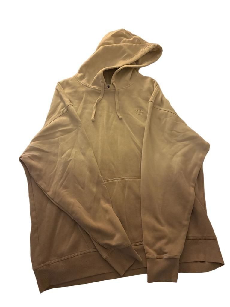 Champion Authentic Athleticwear Hoodie Sweatshirt Tan Brown Size 2XL 2