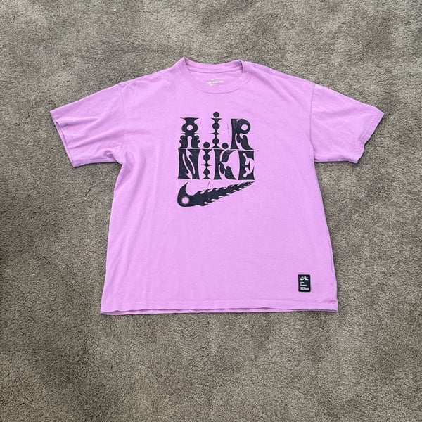 Nike Max 90 A.I.R. Artist in Residence Graphic T-Shirt Purple Large