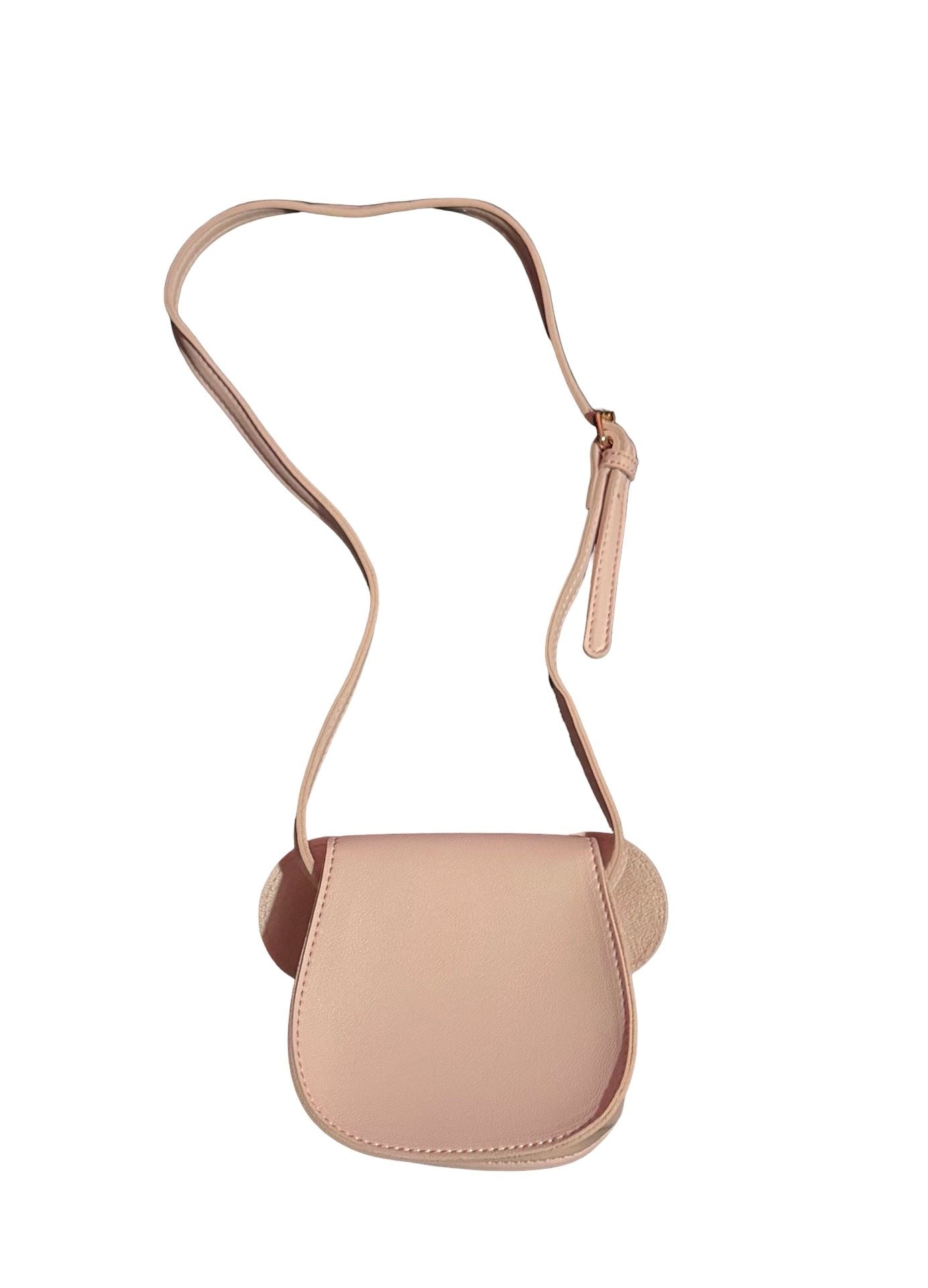 Pink Mouse Ear Bow Crossbody Bag with Initial C Patch 3
