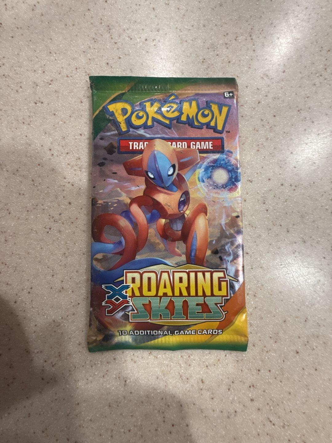 Pokemon TCG XY Roaring Skies Deoxys Booster Pack 1