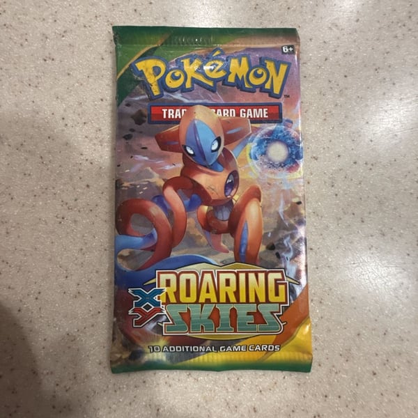 Pokemon TCG XY Roaring Skies Deoxys Booster Pack