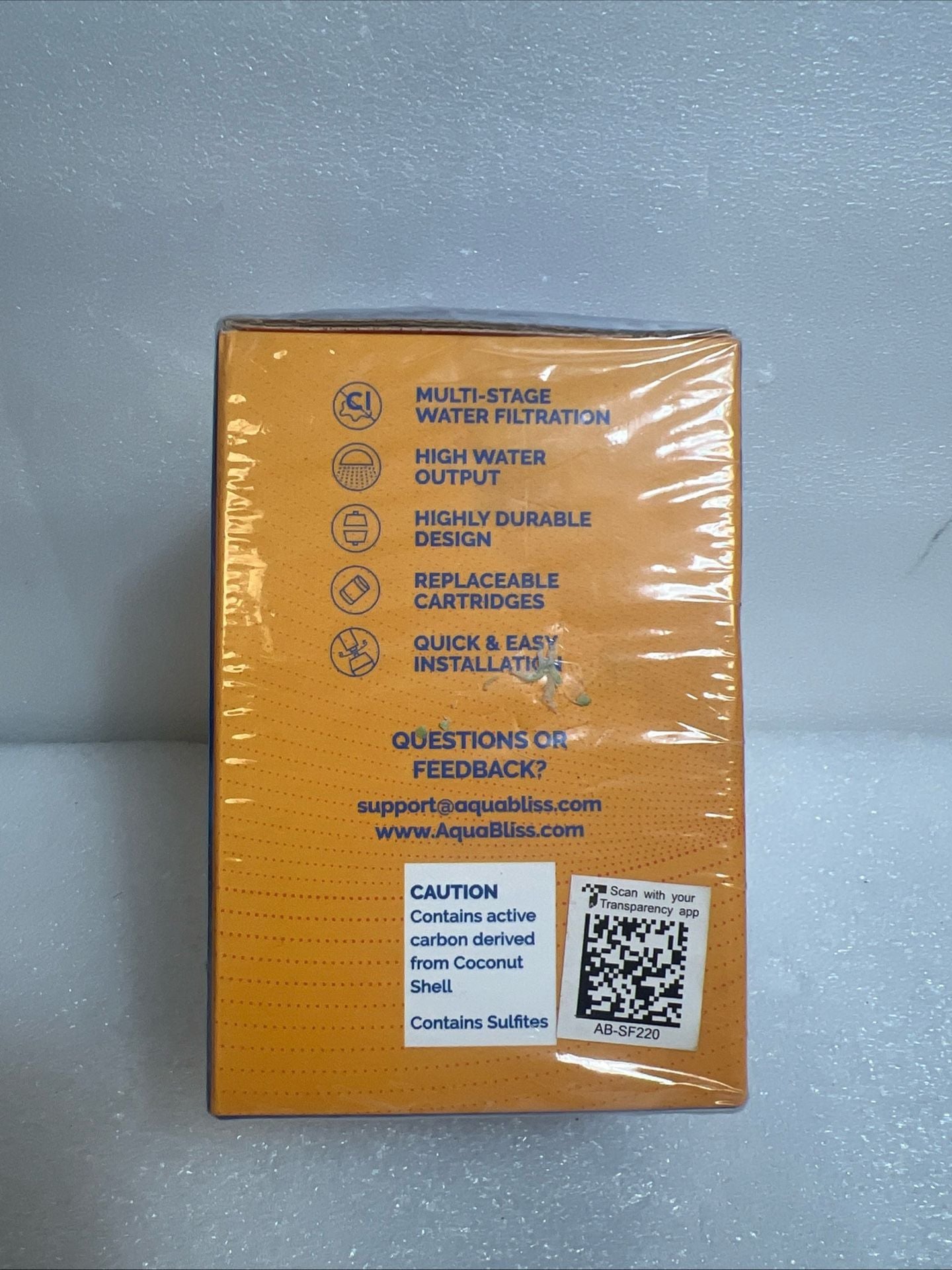 AquaBliss Heavy Duty Shower Filter SF220 2