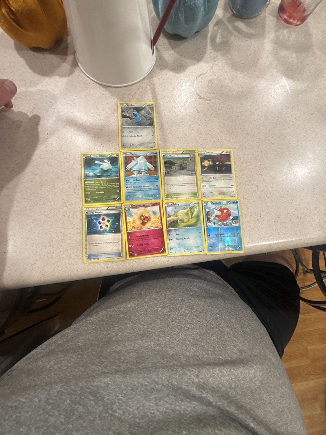 Pokemon Trading Card Game 9-Card Assorted Lot of Common Uncommon and Holo Cards 1