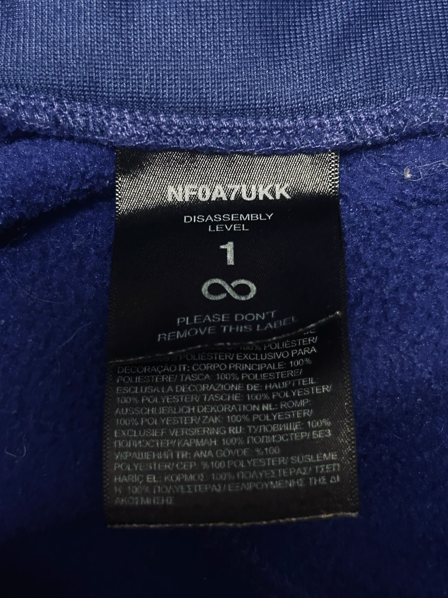 The North Face Denali Fleece Pants XXL Women’s Cobalt Blue 8