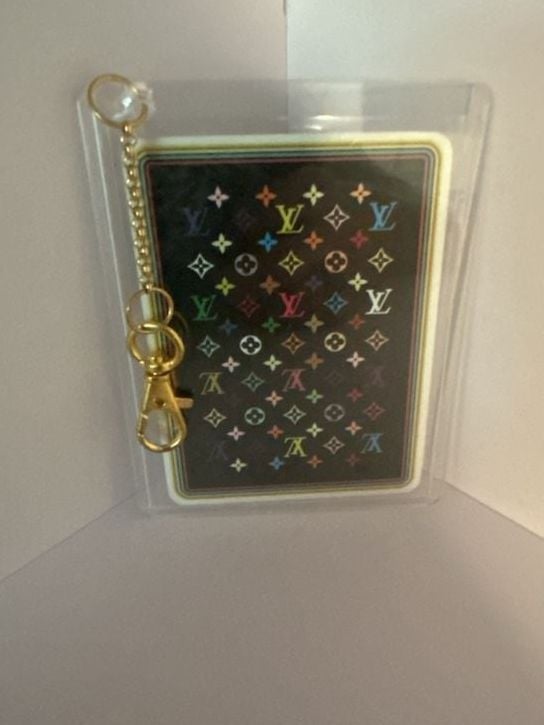 Louis Vuitton LV Takashi Murakami Monogram Playing Card 9 of Spades 1