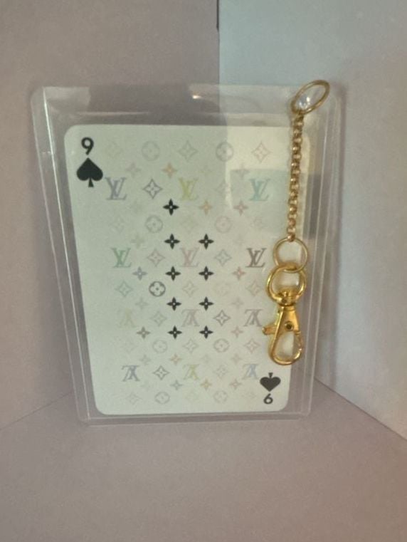 Louis Vuitton LV Takashi Murakami Monogram Playing Card 9 of Spades 2