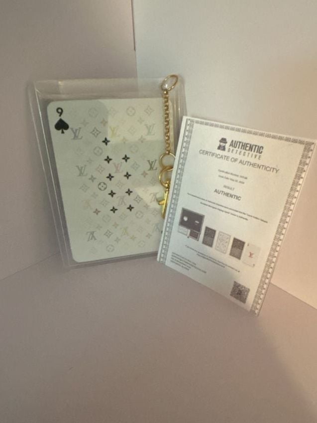 Louis Vuitton LV Takashi Murakami Monogram Playing Card 9 of Spades 3