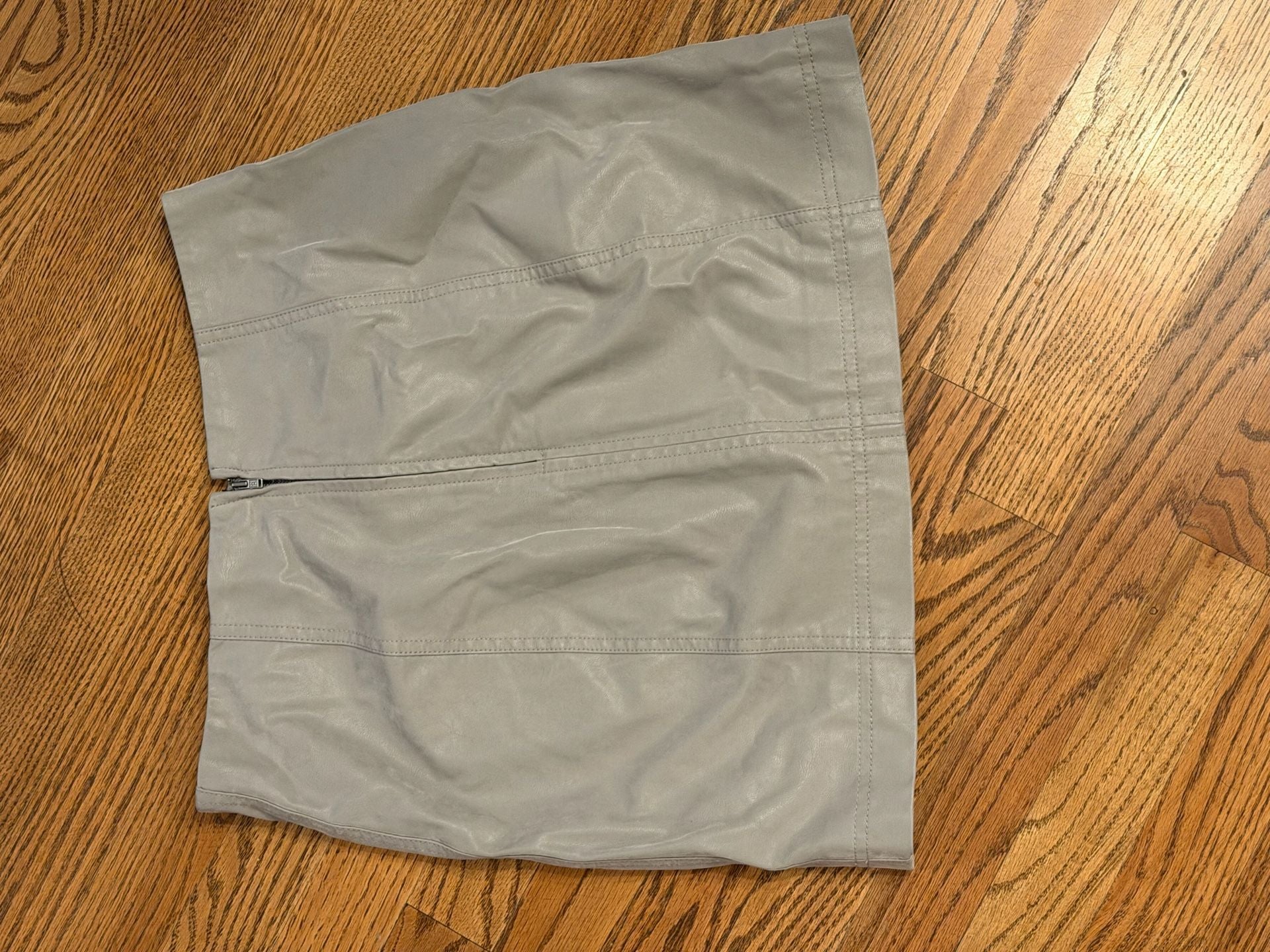 Free People Faux Leather Mini Skirt Size 8 5
