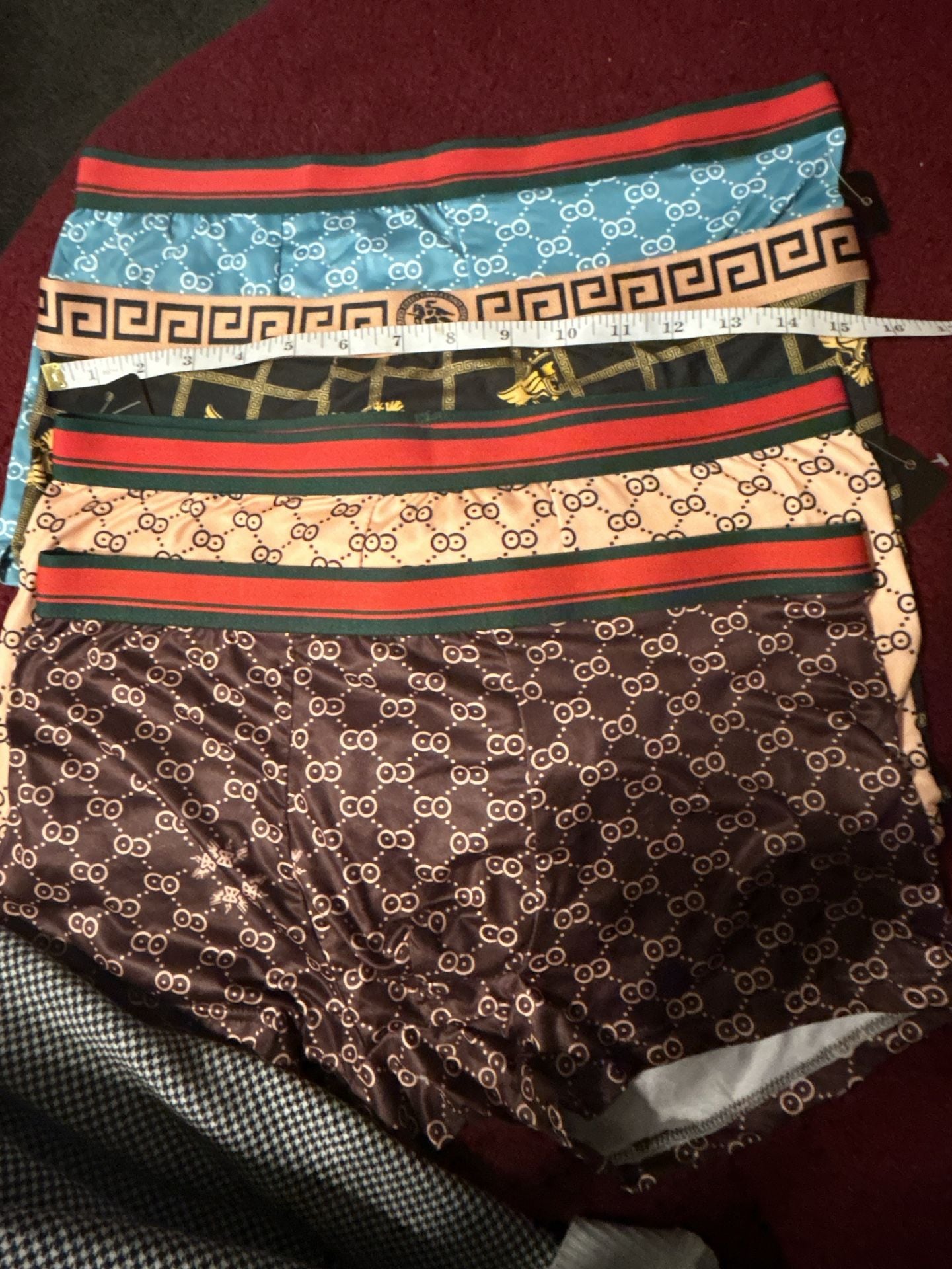 Men's Printed Boxer Briefs Set of 4 4