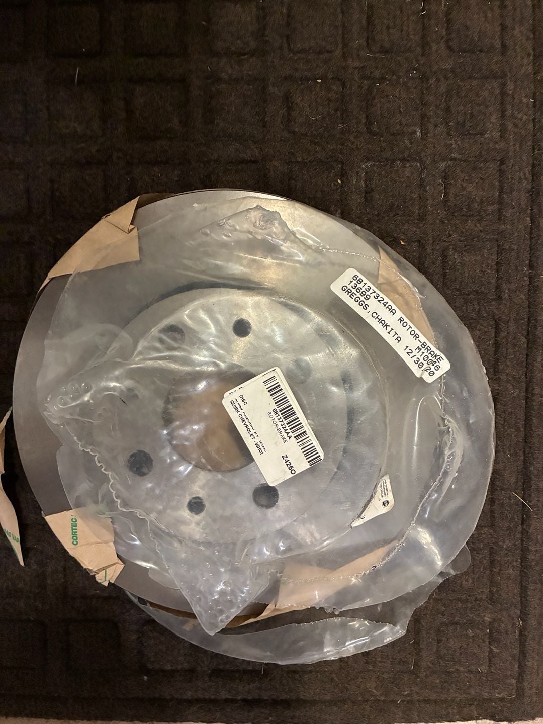 Mopar 68137324AA Brake Rotor 1