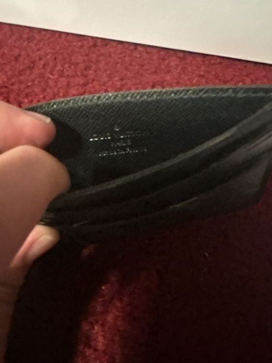 Louis Vuitton Monogram Eclipse Coated Canvas Double Card Holder 6