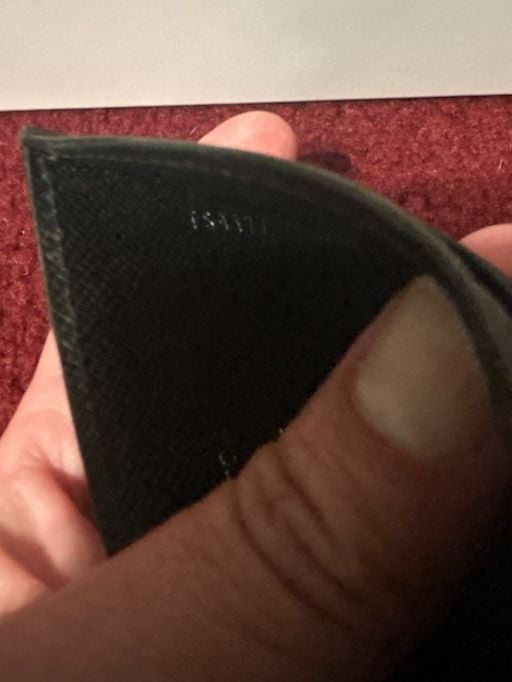 Louis Vuitton Monogram Eclipse Coated Canvas Double Card Holder 7