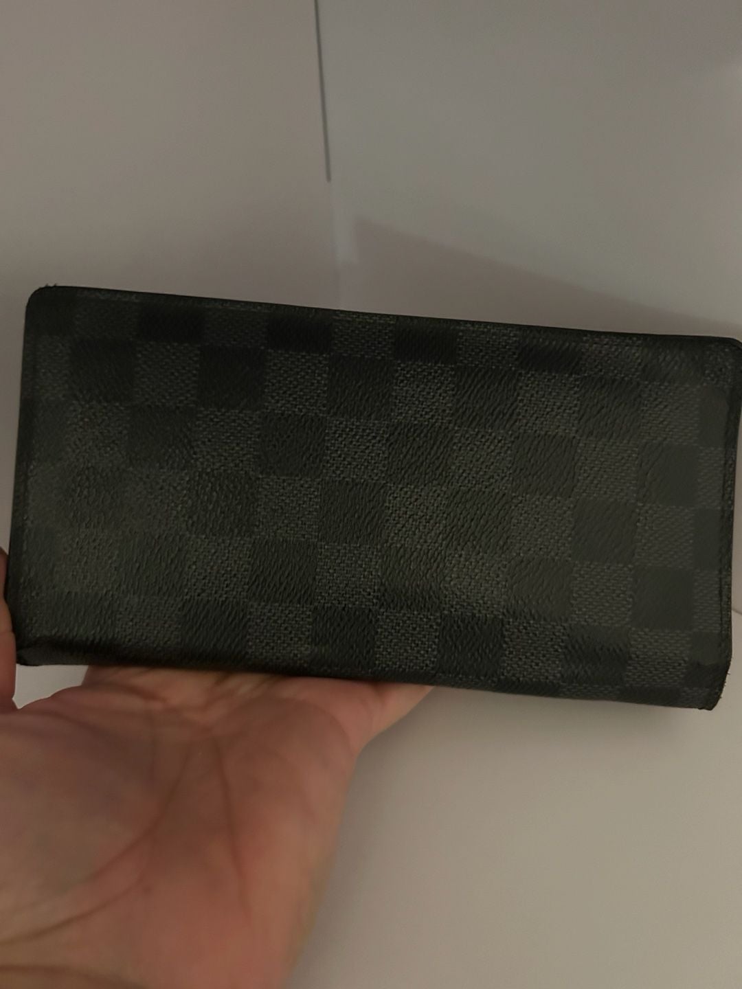 Louis Vuitton Damier Graphite Pattern Coated Canvas Brazza Wallet - Black 2
