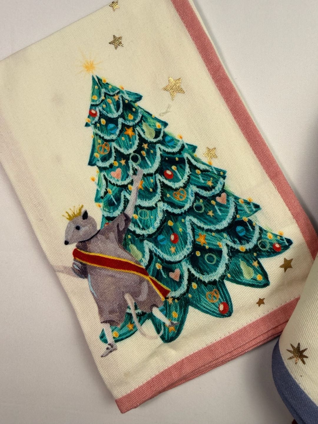Anthropologie George Balanchine's The Nutcracker x New York City Ballet Set of 4 Cloth Napkins 2023 6