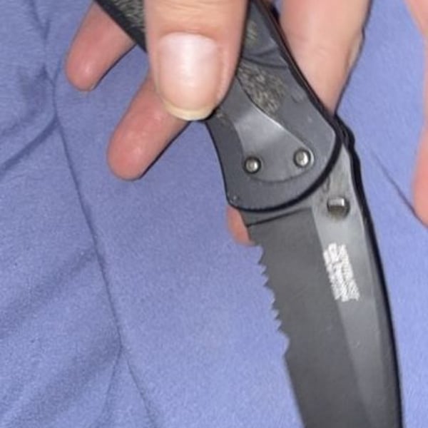 Kershaw Blur Assisted Opening Folding Knife Black Serrated