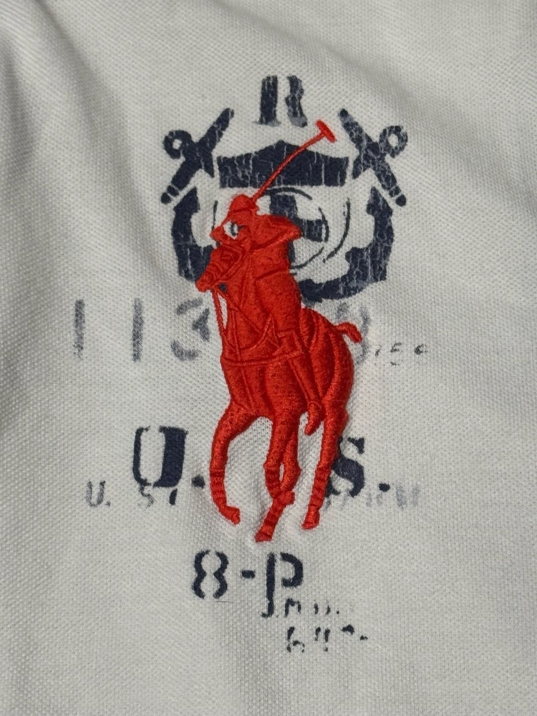 Polo Ralph Lauren USRL Patrol Coastal Rescue Big Pony Polo Shirt XL 4