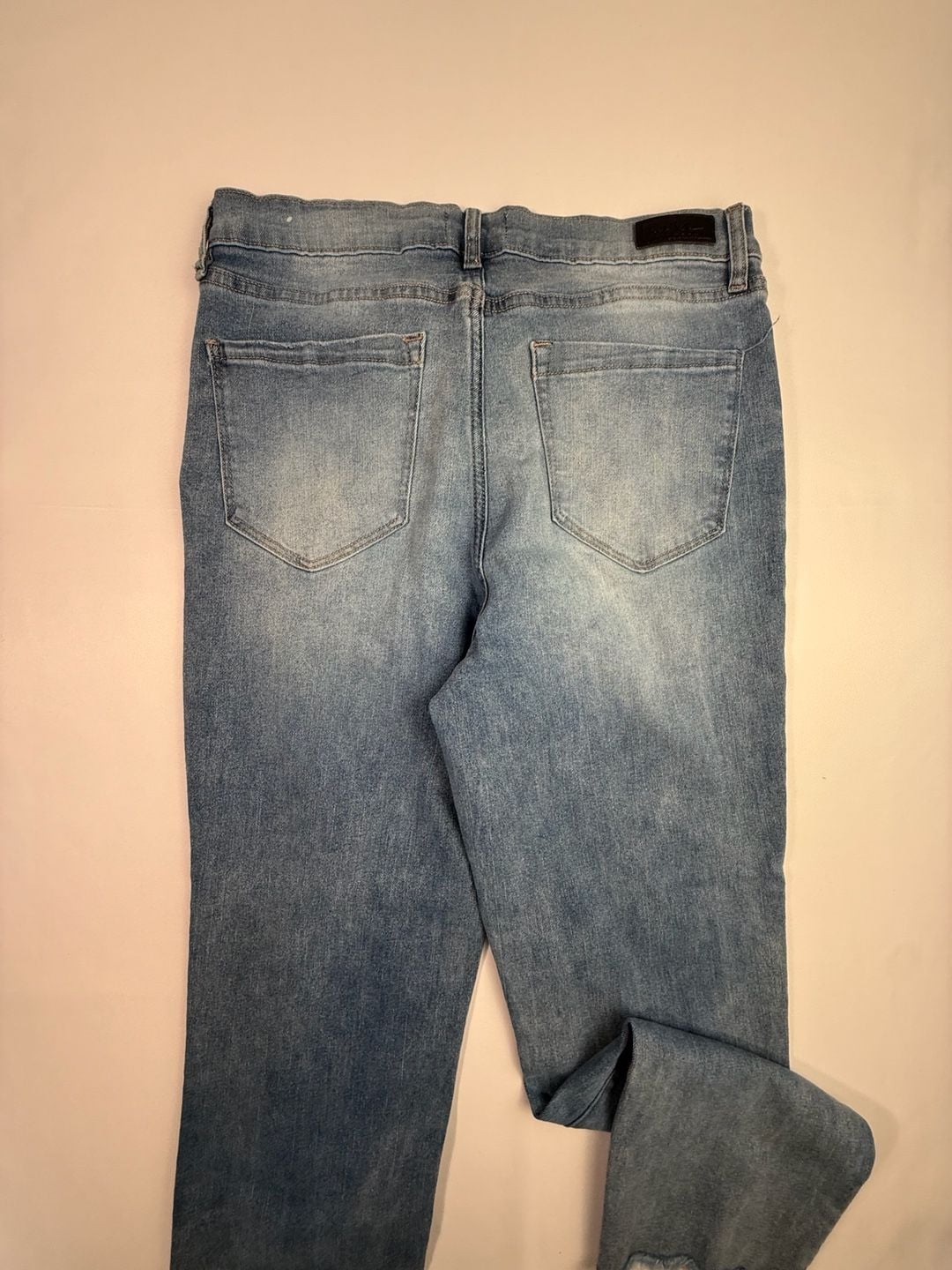 Nicole Miller New York Soho High Rise Ankle Slim Distressed Jeans 6