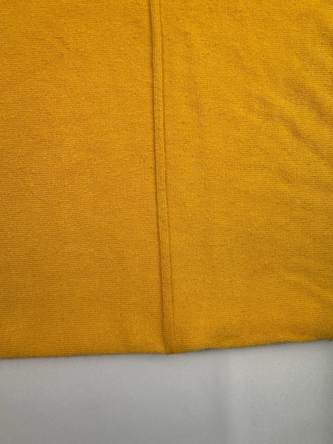 New Directions Mustard Yellow Long Sleeve Knit Tunic Top Size L 5