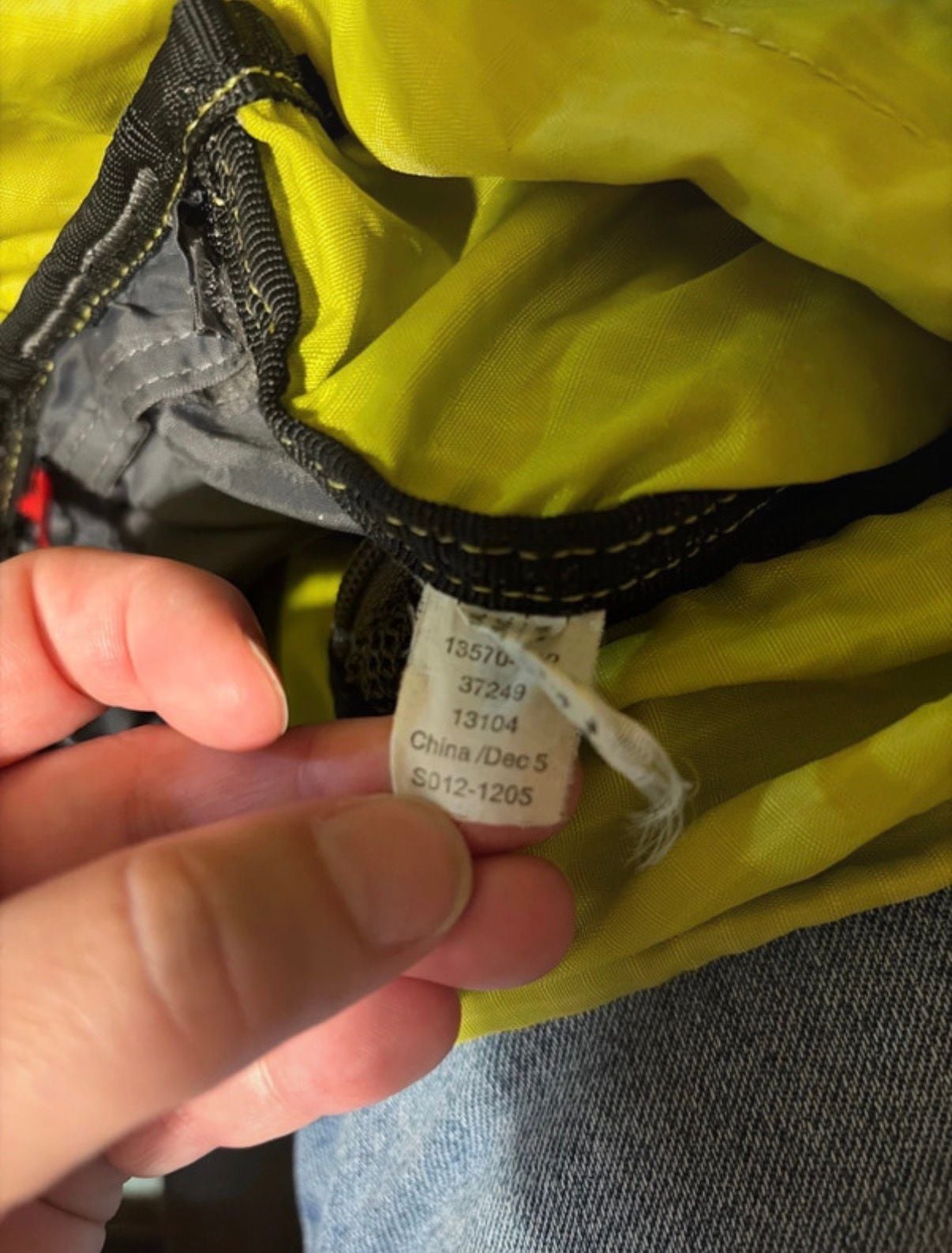 REI Co-op Flash Pack Yellow Ultralight Daypack 6