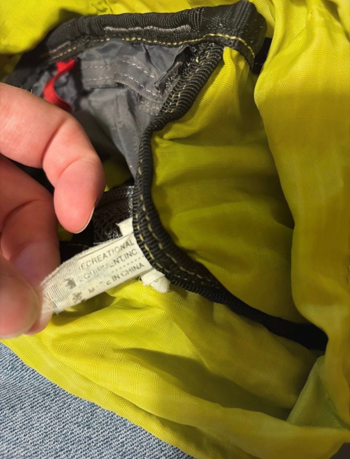 REI Co-op Flash Pack Yellow Ultralight Daypack 7