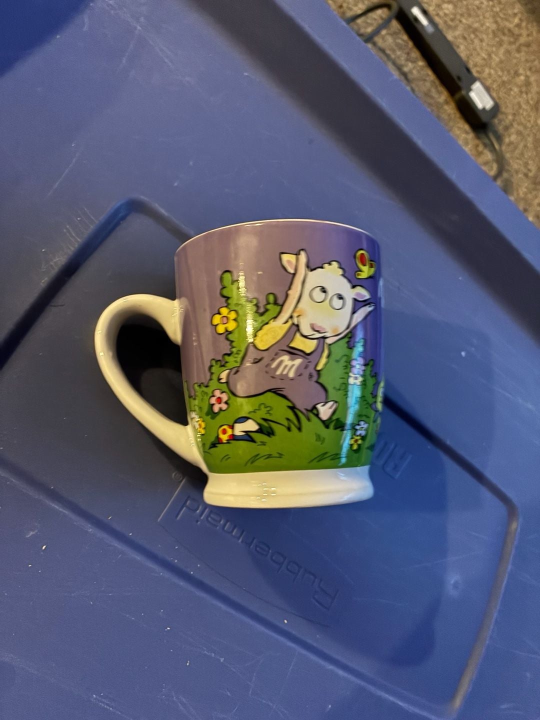 Milka Osterbecher Edition No.7 Easter Sheep Spring Coffee Mug 1