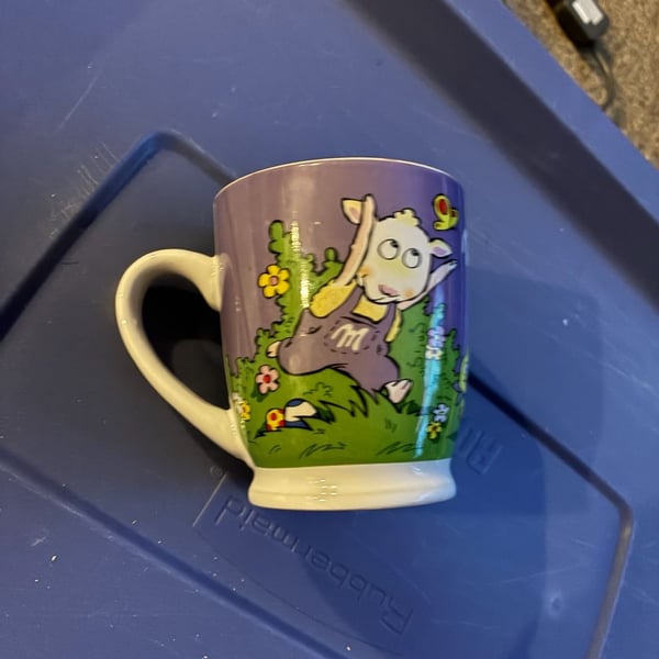 Milka Osterbecher Edition No.7 Easter Sheep Spring Coffee Mug