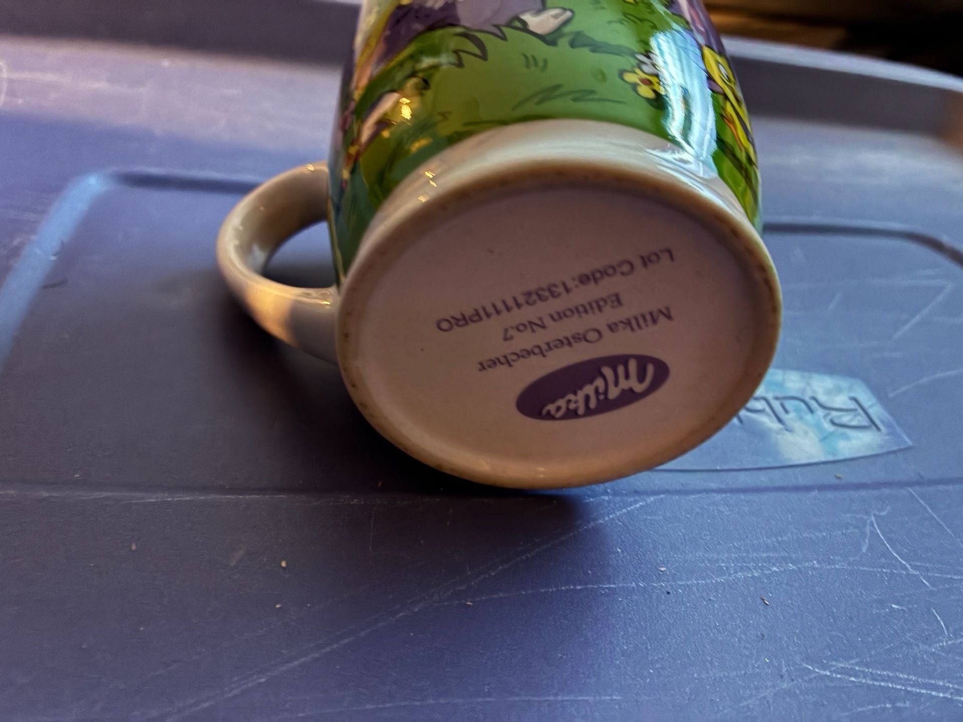 Milka Osterbecher Edition No.7 Easter Sheep Spring Coffee Mug 3