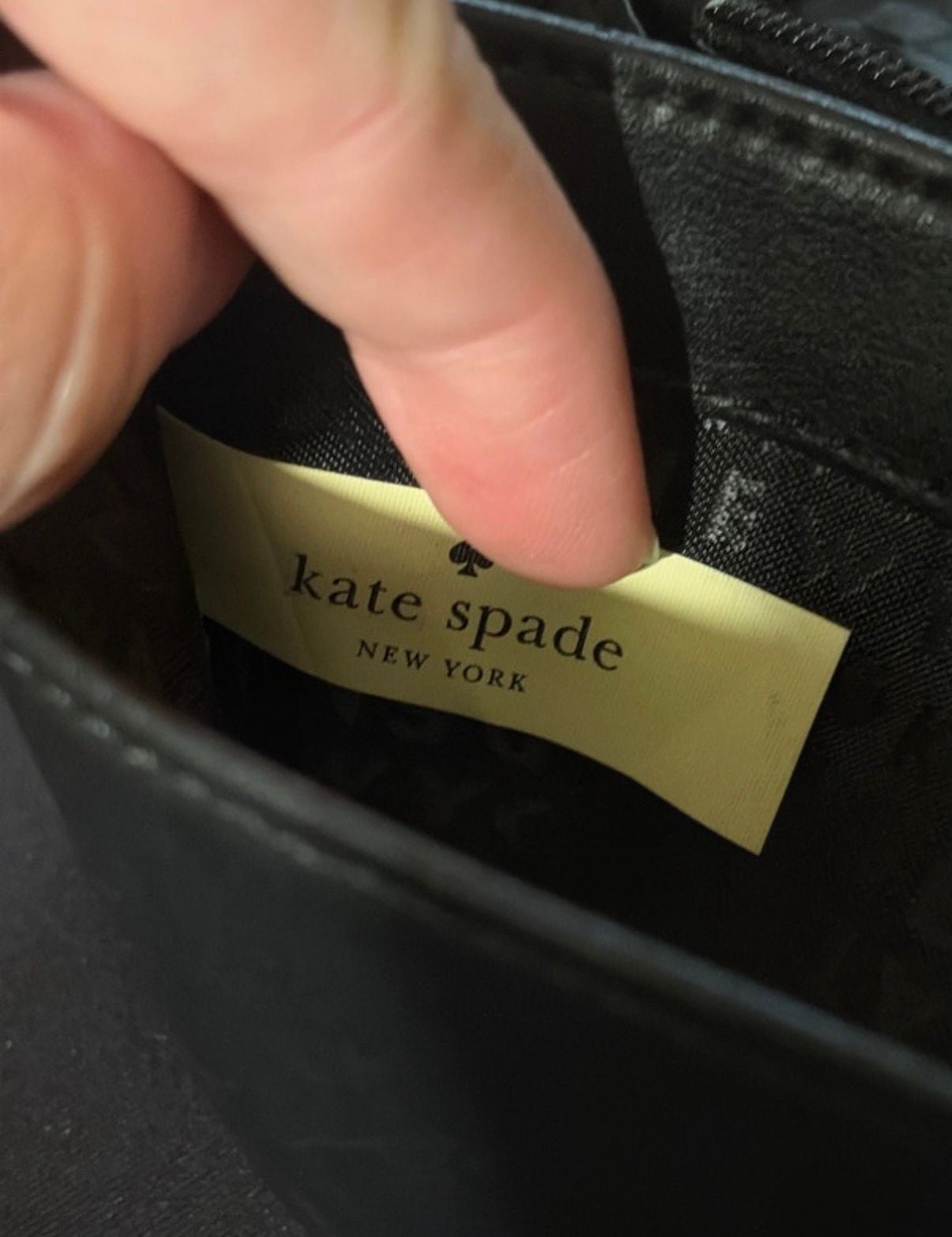 Kate Spade New York Black Leather Scalloped Flap Wallet 5