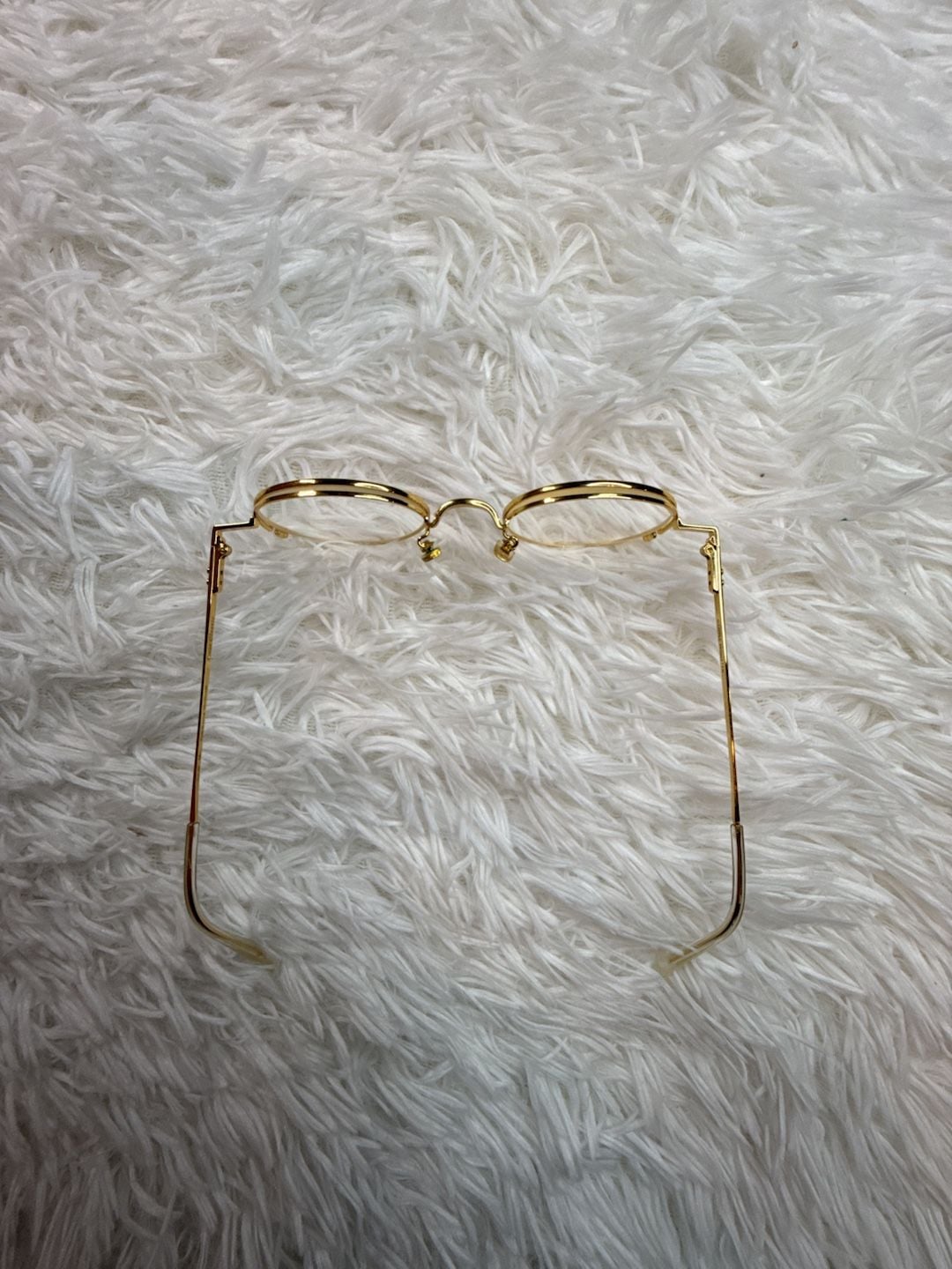 Gentle Monster Dear Classic Gold Round Eyeglasses With Sunclip 7