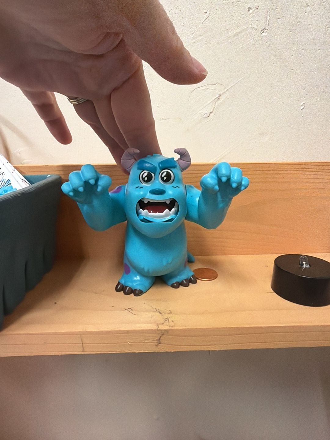 Disney Pixar Monsters Inc Sulley Click Figs Action Figure 2