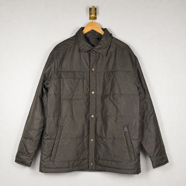 DRI DUCK Ranger 5368 Insulated Work Jacket Men’s L Brown Snap Front