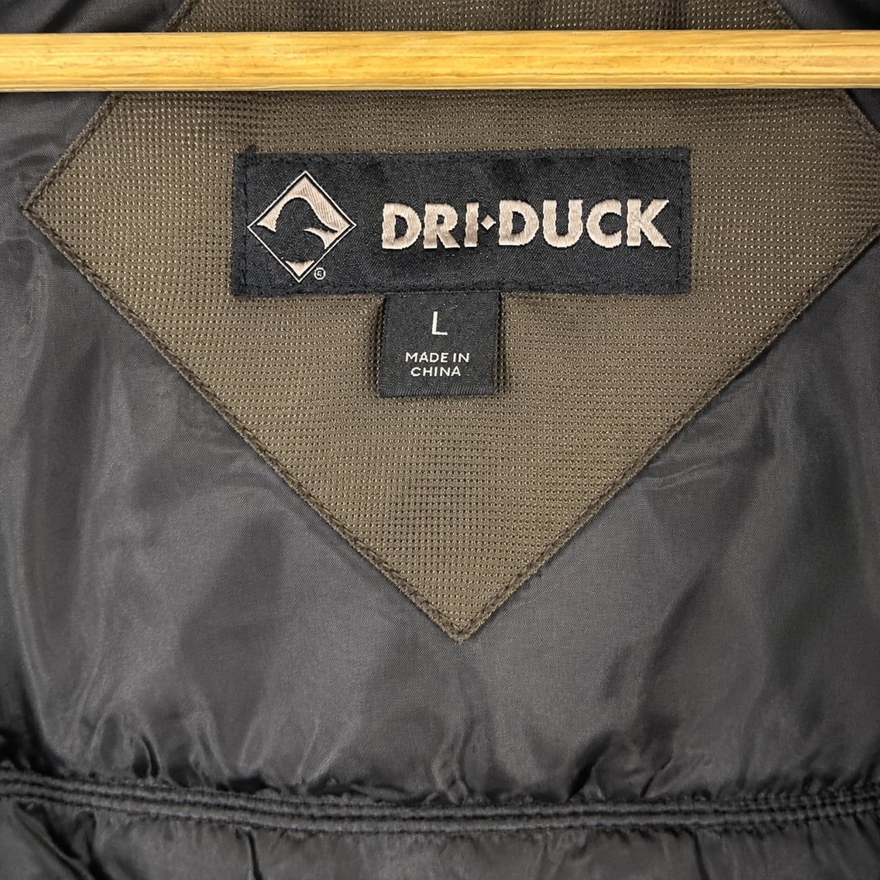 DRI DUCK Ranger 5368 Insulated Work Jacket Men’s L Brown Snap Front 5