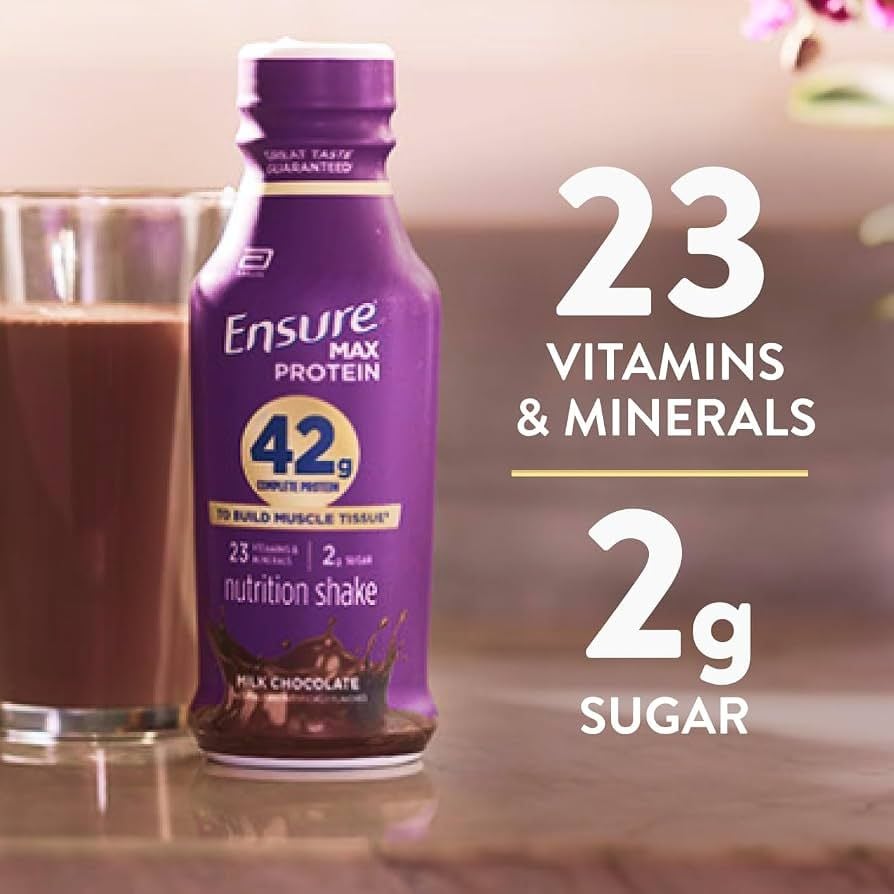 Ensure Max Protein Nutrition Shake, French Vanilla, 14 fl oz, 12 Pack 3