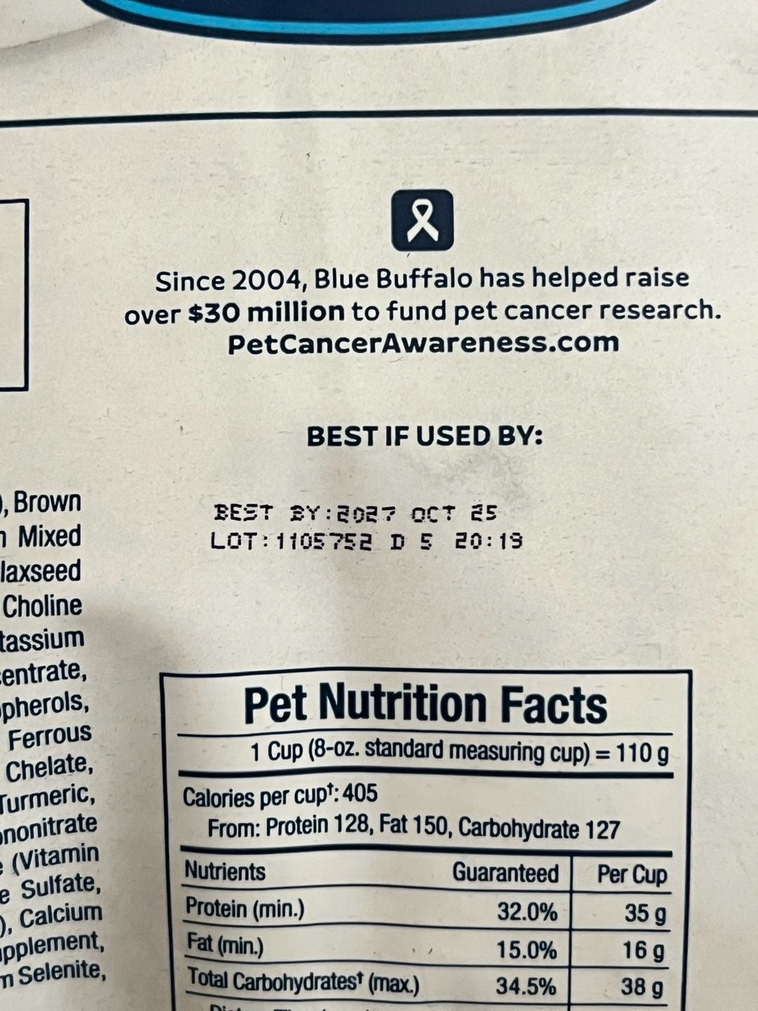 Blue Buffalo Tastefuls Chicken and Brown Rice Recipe Adult Dry Cat Food, 15 lb 4