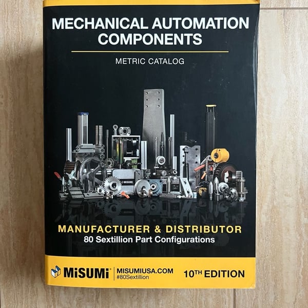 Misumi Mechanical Automation Components 10th Edition Metric Catalog