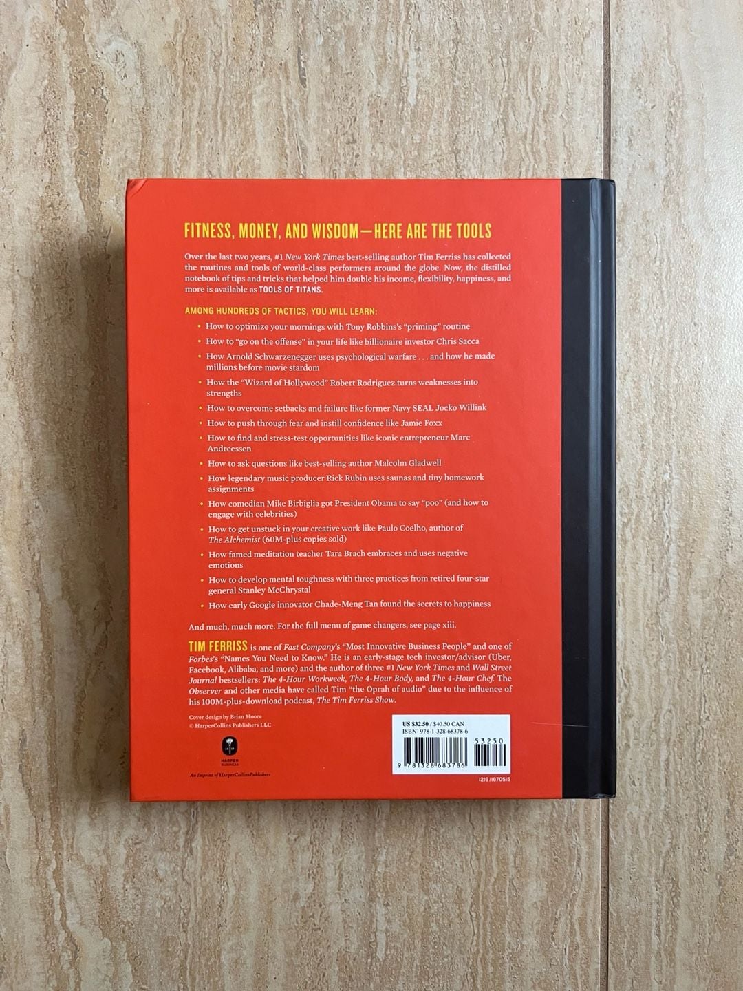 Tools of Titans: The Tactics, Routines, and Habits of Billionaires (Hardcover) 2